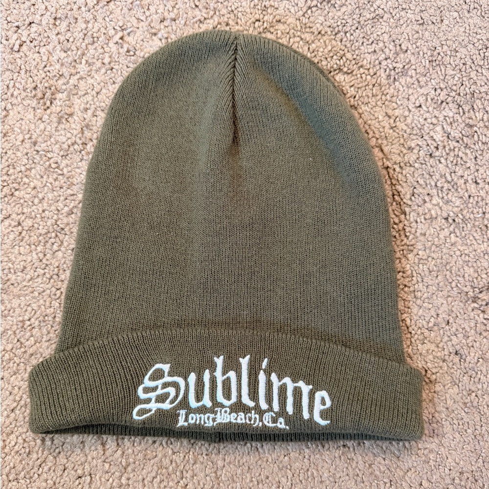 Sublime Beanie navy Green